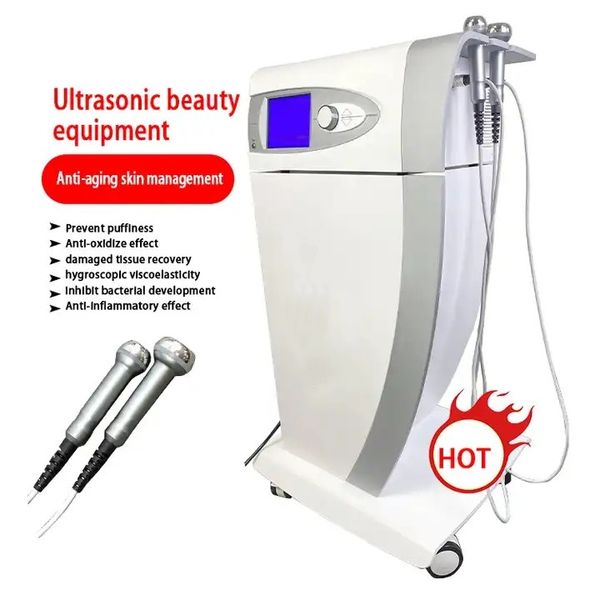 

2023 rf ultrasound therapy machine anti-aging skin rejuvenation acne scars stretch mark wrinkles removal skin tightening