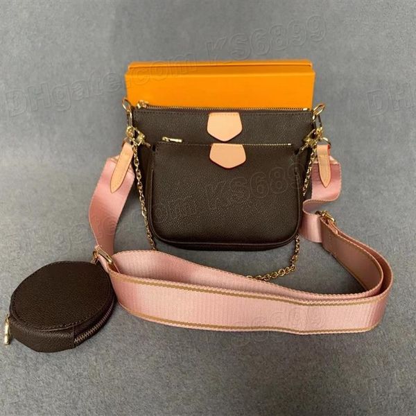 

fashion handbag shoulder bags designers hand bag handbags wallet phone purses three-piece combination bags crossbody ks6899242n