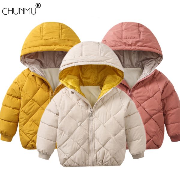 

hoodies sweatshirts baby girls jacket winter for coat kids fleece keep warm hooded outerwear children clothes infant 230222, Black