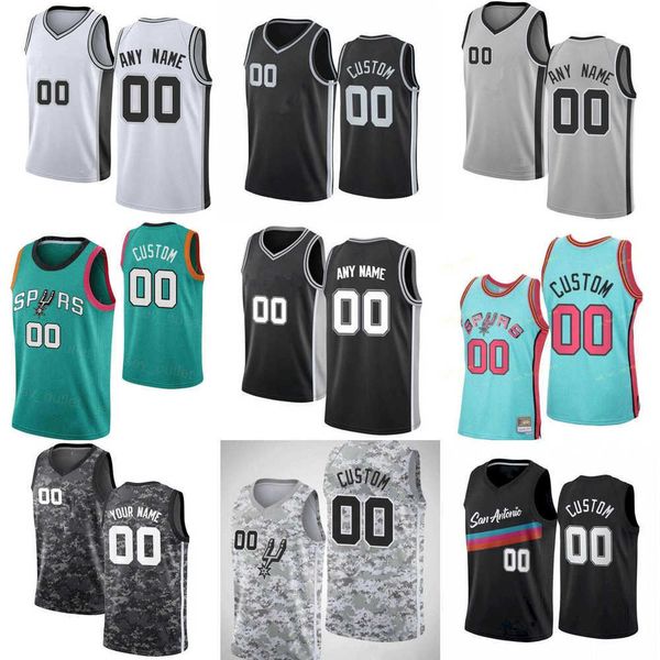 

men women youth san antonio''spurs''custom 10 jeremy sochan 41 gorgui dieng 35 romeo langford 14 blake wesley 22 malaki, Black;red