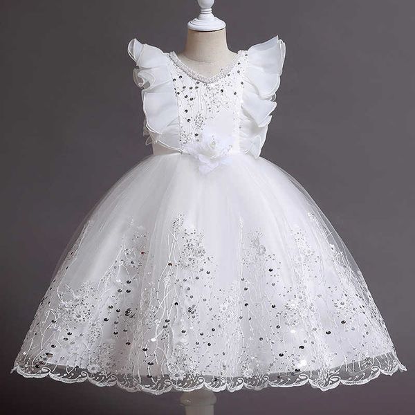 

girl's dresses girl summer lace princess dress children floral gown dresses for girls clothing kids birthday party tutu custome for 212, Red;yellow