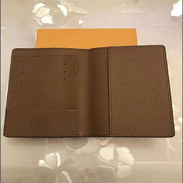 

luxury designer brand women wallets leather passport cover brand credt card holder men business passport holder wallet 8573281o, Brown;gray