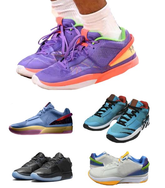 

basketball shoe ja 1 day 1 ja morants first signature sneakers men for sale grinch dark grey pure platinum bright mango yakuda training snea