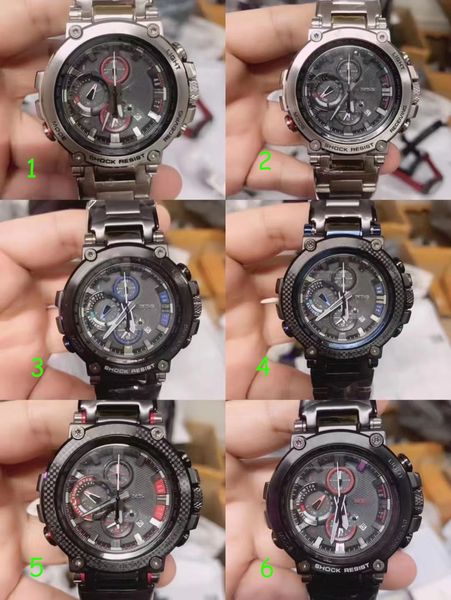 

2023 watch original shock men sport wr200ar g watches army military shocking waterproof watch all pointer work digital wristwatch apgm smt w, Slivery;brown
