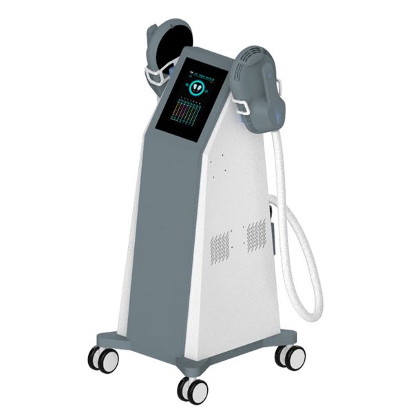 

beauty items 8 inch body slimming machine electric body fat burning vertical emslim increase muscle body 8-inch screen and rf double-head du