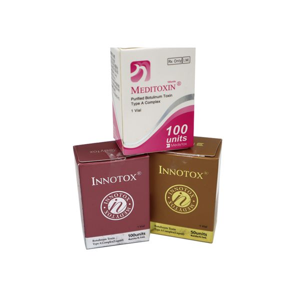 

innotoxs botulaxs 100u 150u 200u type a btx toxins nabotas hutoxs rentoxs meditoxins sculptra xeomins dysports jeuveaus neurotoxins botulinm