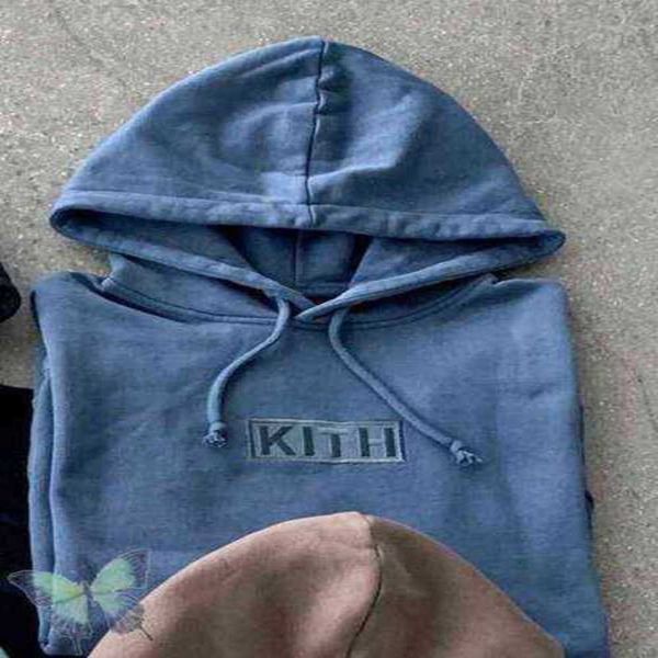 

2023new embroidery kith hoodie sweatshirts men women box hooded sweatshirt quality inside tag favourite the new listing t1oat1o, Black