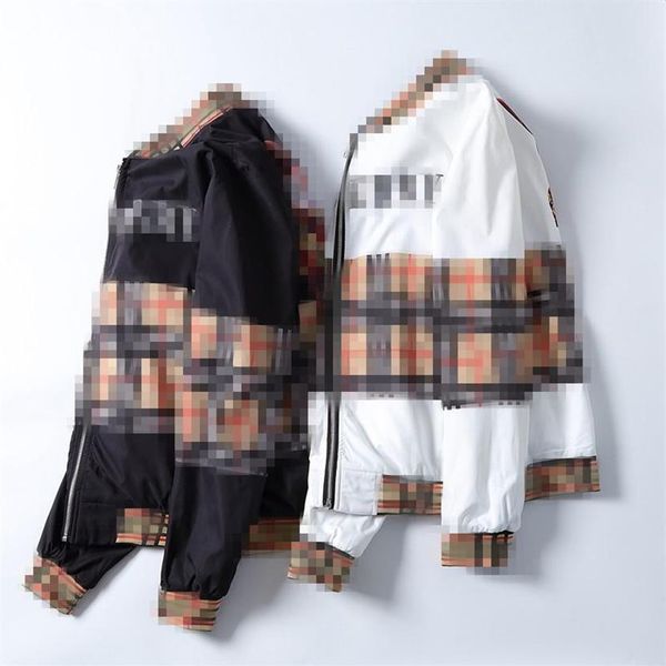 

2021 spring autumn new men's zipper men long sleeve jackets male casual camouflage streetwear mens bomber jacket clothingspri2431, Black;brown