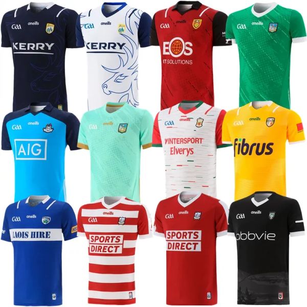 

2023 limerick cork dublin gaa custom jerseys 22 23 down louth antrim wexford wicklow laois mayo hurling derry westmeath home away shirt, Black;yellow