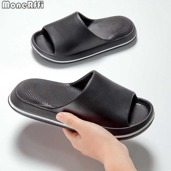 

slippers dome cameras fashion slippers men shoes for women sandals eva soft bottom indoor home slides light beach shoes male slippers man fl, Black