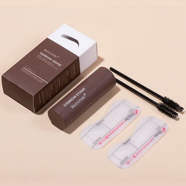 

ibcccndc inspired eyebrow tinting kit enhancer eye brow treatments stamp shaping stencil brush powder graphic helper contouring stick waterp