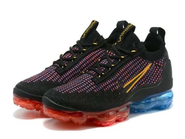 

2023 wholesale 2021 knit running shoes black p blue crimson gold outdoor casual shoes with boxes coming men women with box
