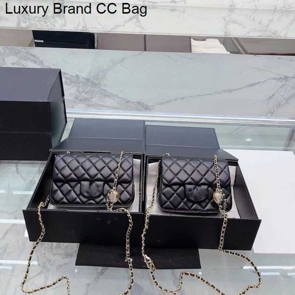 

cc cross body womens luxurys designer bag lady handbag crossbody gold little golden ball chain shoulder bag classic genuine leather famous c
