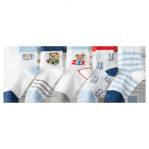 

5 pairs of chil1en's socks spring and summer new baby socks thin summer cotton chil1en's men's and women's mesh socks, Pink;yellow