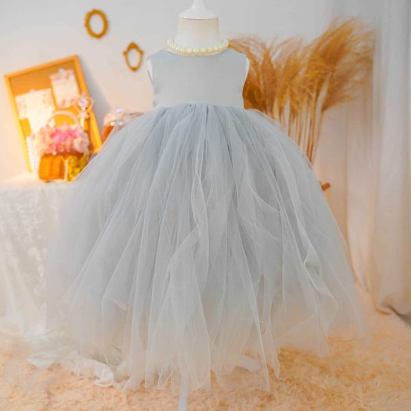 

girl's dresses summer 315 year girls summer big hem dress lace tulle wedding party tutu fluffy gown for children evening birthday party, Red;yellow