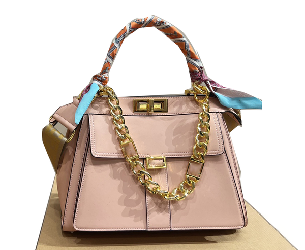 

luxury large capacity luxury shopping bag fashion handbag commuter bag fashion classic premium leather peekeboo