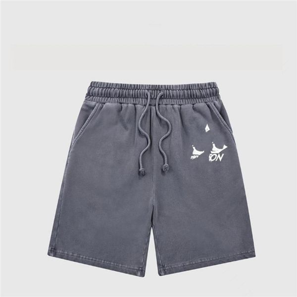 

men's shorts wrinkle-resistant printed letters 2023 louiseity summer beach pants casual decoration men's viutonity jeans xs- 01-0, White;black