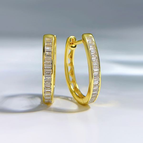 

lover heart moissanite diamond hoop earring 100% real 925 sterling silver party wedding earrings for women engagement jewelry dangle