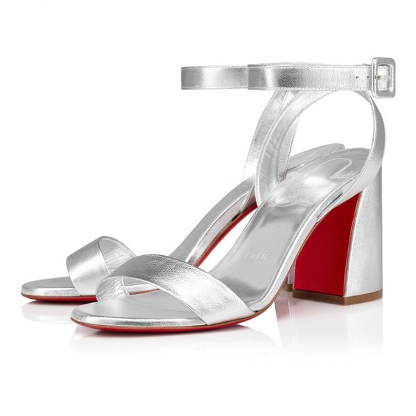 

reds sole sandal women high heel miss sabina 85mm patent leather ankle strap brand design block heeled wedding party summer pop woman shoes, Black