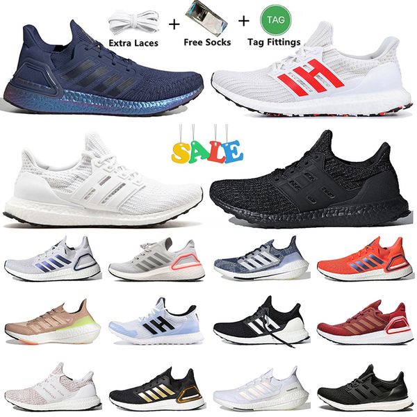 

ultraboosts 20 21 running shoes ub 4.0 6.0 mens womens ultra se triple white black iss us national lab dash grey chaussures platform boots