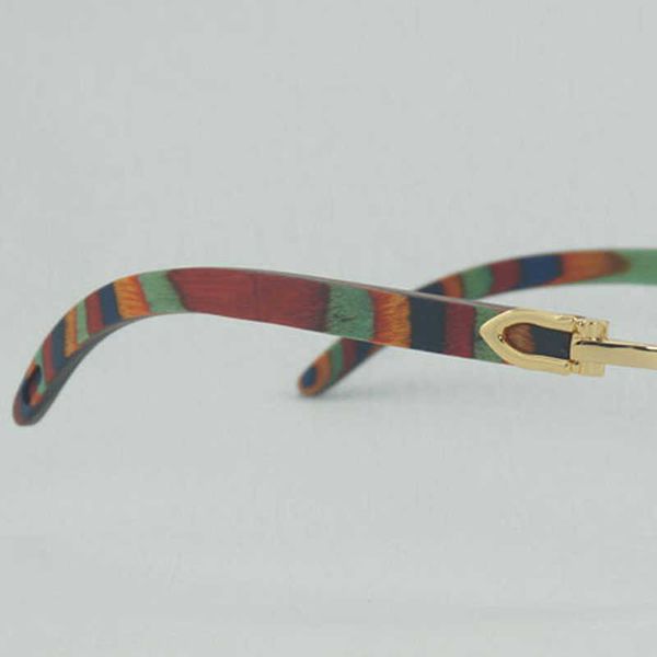 

vintage shape style wood sunglasses men natural buffalo horn clear glasses rimless for outdoor club new fashion factory sun glasses 70%off k, White;black