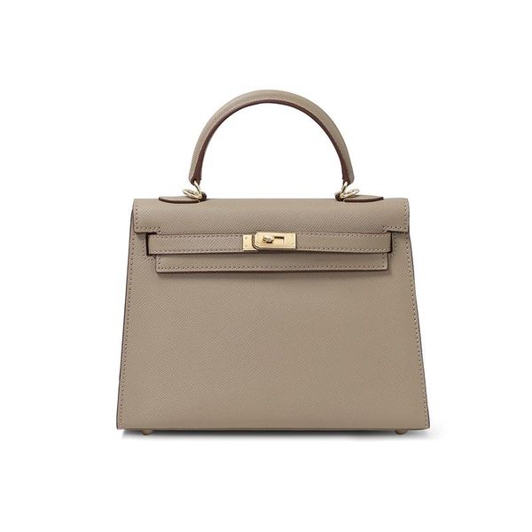 

7a premium grace kelly luxury party bag jane birkin bag fashion leather calfskin tote bag women's handheld handbag designer