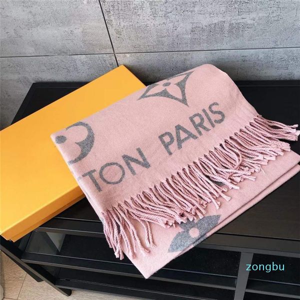 

2022 new luxury scarf cashmere thick shawl women long winter wram pashmina wraps hijab with tassel bufanda foulard1212498, Blue;gray