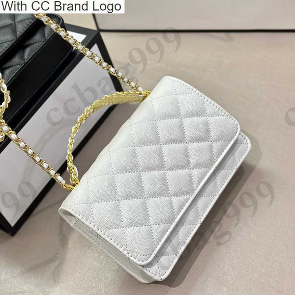 

cc cross body classic caviar metal handle woc totes bags vintage quilted hardware crossbody matelasse chain multi pockets wallets card holde