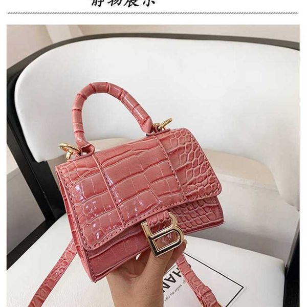 

handbag crocodile pattern female letter personality versatile style sales niche
