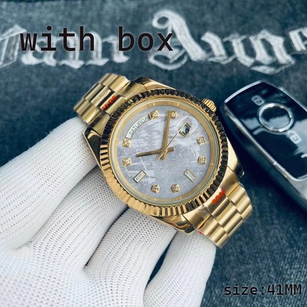

mens womens watch designer luxury diamond roman digital automatic movement watch size 41mm stainless steel material fadeless waterproof watc, Slivery;brown