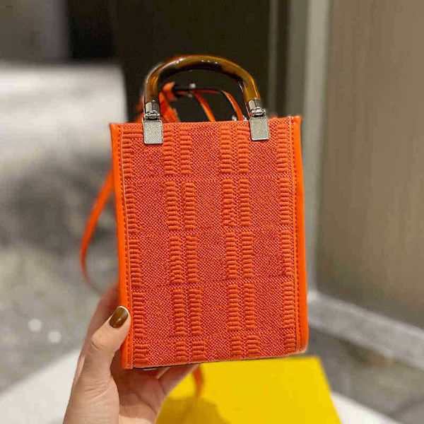 

fbag evening bag designer mini tote women embroidery handbag amber handle shoulder bags messenger crossbody clutch lady purse 220524