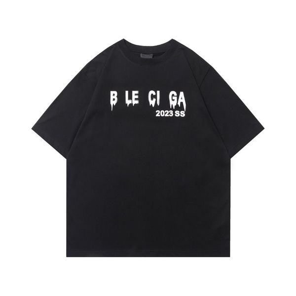 

designer men's tee shirts black white red luxury alphabet embroidery brand 100% cotton breathable classic alphabet euro-american size#9, White;black