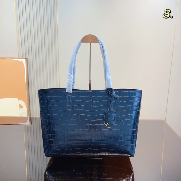 

luxurys fashion crocodile pattern shopping bag woman genuine leather messenger bags shoulder vintage ladies crossbody handbag dhgate handbag