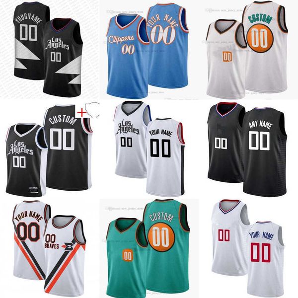 

mens womens youth la''clippers''custom paul 13 george kawhi 2''leonard 11 john wall 24 norman powell 1 reggie, Black;red