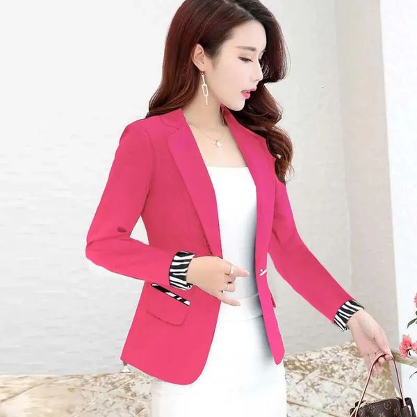 

women's suits blazers blazer suit women korean slim fashion suit blazer patchwork short single button lady office small suit jacket 3x, White;black