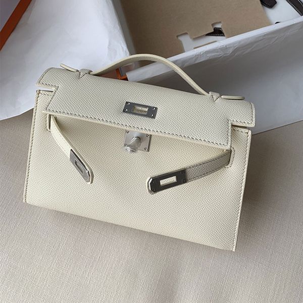 

handbag purse clutch bags women crossbody handbag fashion tote bags flap wallet pig nose buckle silver chain leather handle palmprint series