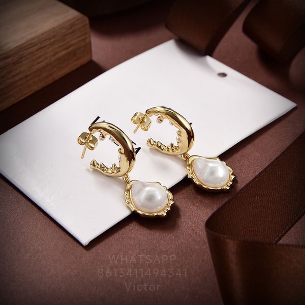 

botiega semi circle earrings designer studs dangle for woman gold plated 18k highest counter quality classic style never fade exquisite gift, Silver