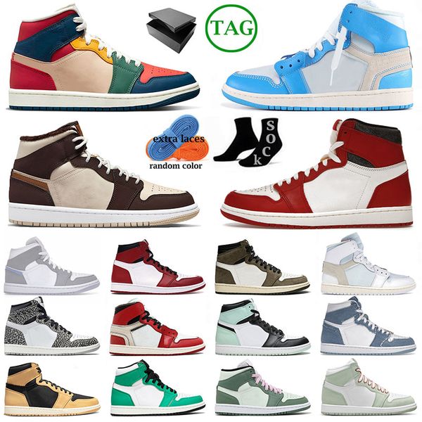 

outdoor jmpman 1 1s mens womens basketball shoe multi color offfwhite blue cactus jack chicago mid dutch green mid carbon fiber sneakers des