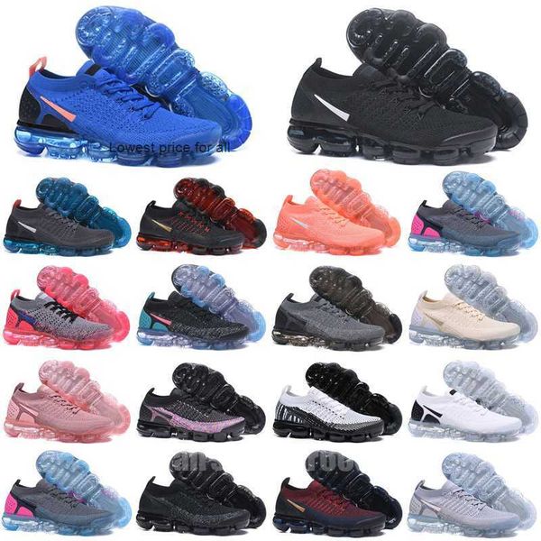 

2018 vapores fk running shoes fly 3.0 oreo pink purple multi-color triple black white south beach desert sand vivid sunset tint trainer eur