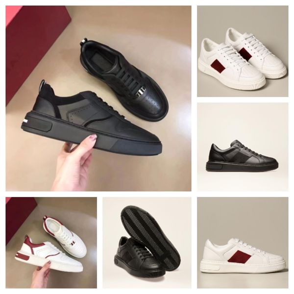 

summer famous brand mens moony sneaker shoes stripe leather black comfort chunky sole man skateboard white walking shoe discount outdoor tra