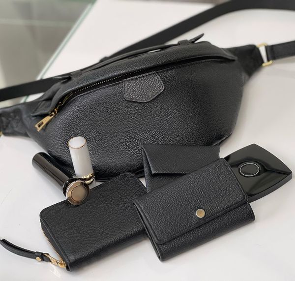 

m43644 designers bum clutch beach bags women men luxury totes chest belt bumbag crossbody fanny pack genuine leather hand bag wallet summer
