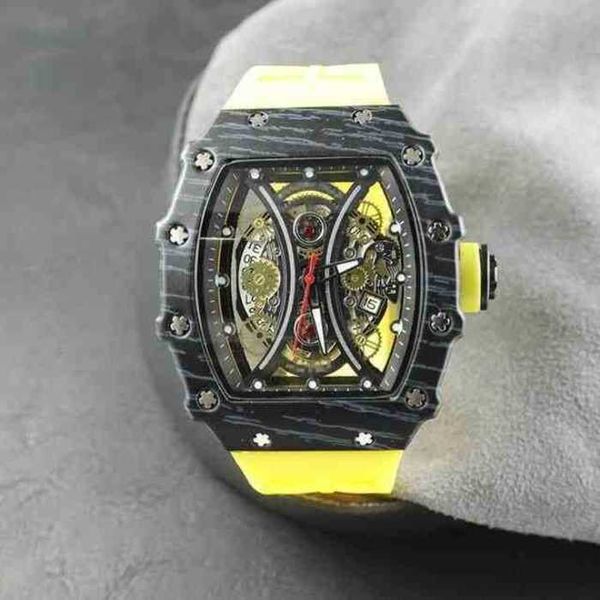 

selling wrist fashion richa luxury for men casual sport mens man es brand mechanics chronograph silicone millerwatch 402z watch 1maz, Black;brown