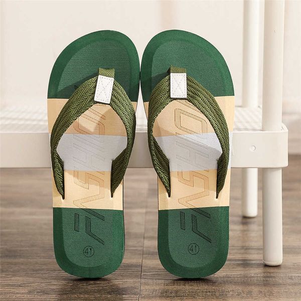 

slippers dome cameras 2023 slippers men summer flip flops beach sandals non-slip casual flat shoes slippers indoor house shoes for men slide, Black