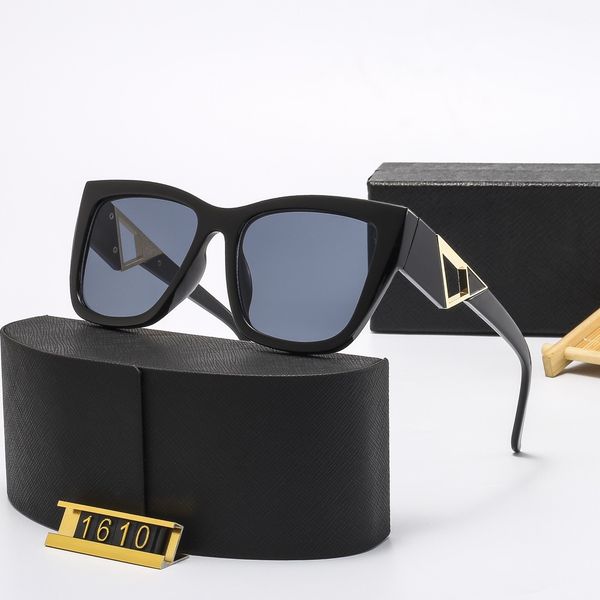 

fashion eyewear mens sunglasses designer sunglasses for woman triangular polarized vintage sun galsses outdoor driving eyeglasses goggle sha, White;black