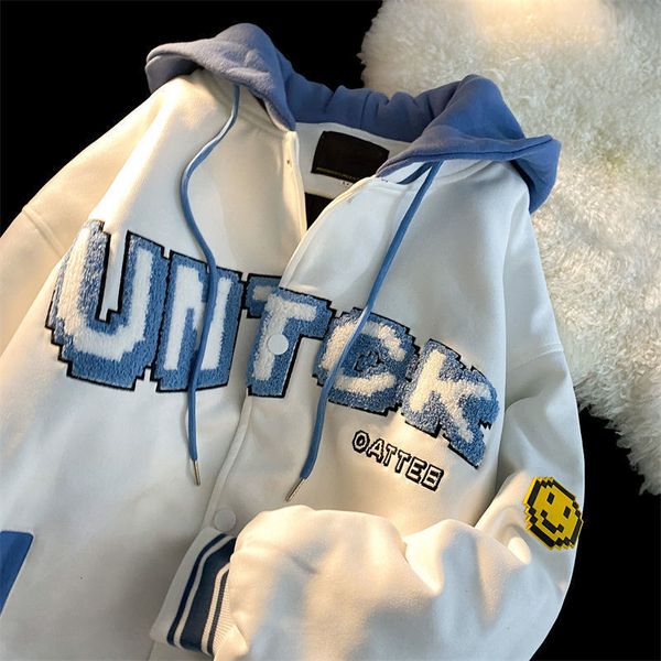 

women's jackets baseball jacket women hip hop outerwear harajuku letter embroidery patchwork couple streetwear men college coats 230223, Black;brown