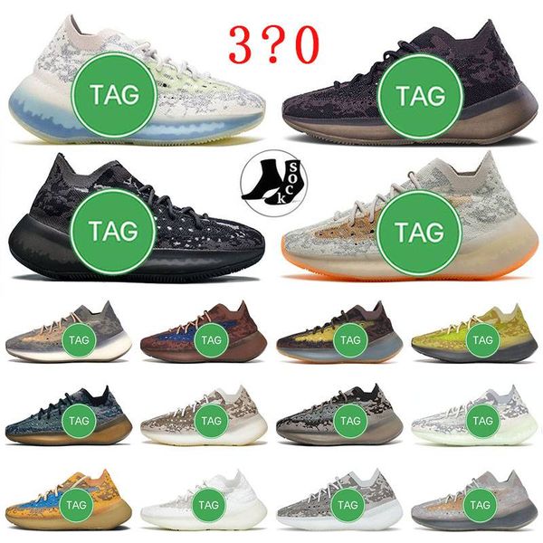 

yz 38s alien blue woman man running shoes sneakers us 11.5 eur 46 womens mens shoe yecoraite reflective covellite hylte aliens oat stone sal