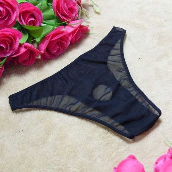 

underwear thong funny underwear men's passion temptation mesh transparent jj briefs t pants, Black;brown