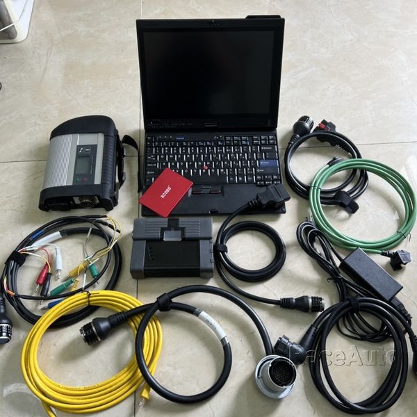 

2in1 car diagnosis tool mb star c4 sd connect compact 4 for bmw a2 icom software in 1tb ssd hdd x201t i7 8g laptop