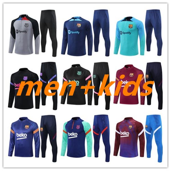 

2022 barcelona tracksuit jerseys football training suit jersey soccer benzema tuta madrids survetement foot futbol chandal jogging jacket 22, Black