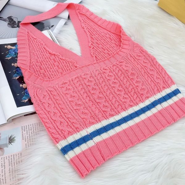

two piece dress designer chan 2023 new summer women's sets fashion vest short skirt womens grade knitting suit birthday mother's d, White